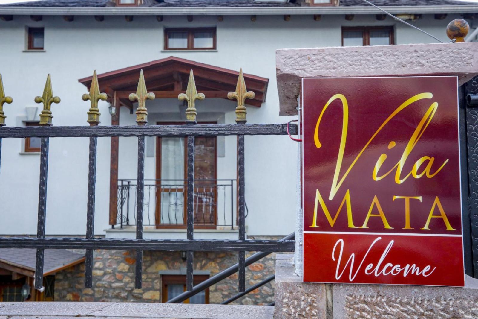 Vila Mata Voskopoje Bagian luar foto